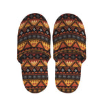 Native Tribal African Pattern Print Slippers