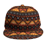 Native Tribal African Pattern Print Snapback Cap