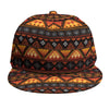 Native Tribal African Pattern Print Snapback Cap