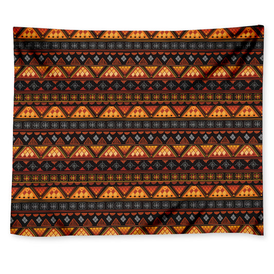 Native Tribal African Pattern Print Tapestry