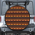 Native Tribal African Pattern Print Tire Cover