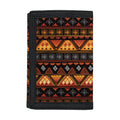 Native Tribal African Pattern Print Trifold Wallet