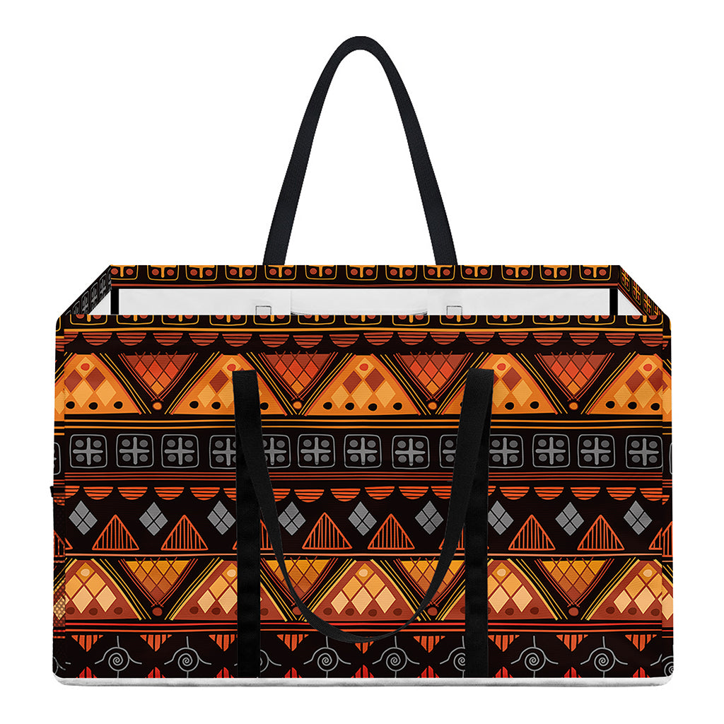 Native Tribal African Pattern Print Utility Tote Bag