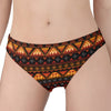 Native Tribal African Pattern Print Women's Panties