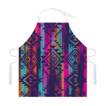 Native Tribal Aztec Pattern Print Adjustable Apron