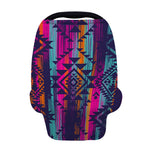 Native Tribal Aztec Pattern Print Baby Seat Cover