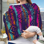 Native Tribal Aztec Pattern Print Baby Seat Cover