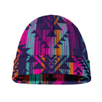 Native Tribal Aztec Pattern Print Beanie
