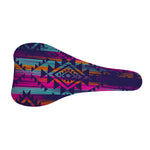 Native Tribal Aztec Pattern Print Bicycle Seat Cover