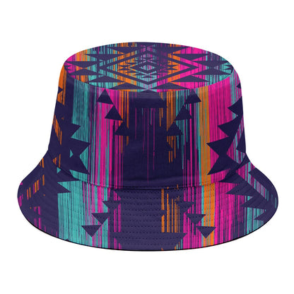 Native Tribal Aztec Pattern Print Bucket Hat