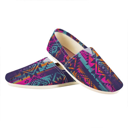 Native Tribal Aztec Pattern Print Casual Shoes