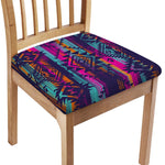 Native Tribal Aztec Pattern Print Chair Cushion Cover
