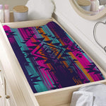 Native Tribal Aztec Pattern Print Changing Pad Cover