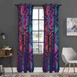 Native Tribal Aztec Pattern Print Curtain