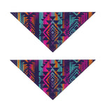 Native Tribal Aztec Pattern Print Dog Bandana