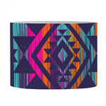 Native Tribal Aztec Pattern Print Drum Lamp Shade
