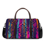 Native Tribal Aztec Pattern Print Duffle Bag