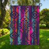 Native Tribal Aztec Pattern Print Garden Flag