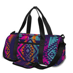 Native Tribal Aztec Pattern Print Gym Bag