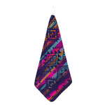 Native Tribal Aztec Pattern Print Hand Towel
