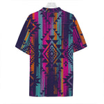 Native Tribal Aztec Pattern Print Hawaiian Shirt