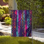 Native Tribal Aztec Pattern Print House Flag