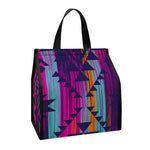 Native Tribal Aztec Pattern Print Insulated Lunch Tote
