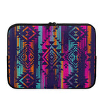 Native Tribal Aztec Pattern Print Laptop Sleeve