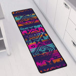 Native Tribal Aztec Pattern Print Long Kitchen Mat