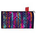 Native Tribal Aztec Pattern Print Mailbox Cover