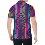 Native Tribal Aztec Pattern Print Men's Shirt