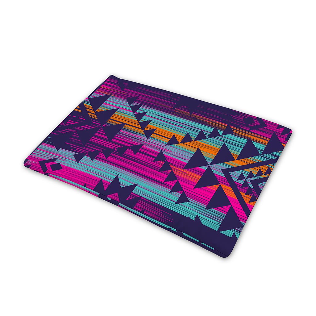 Native Tribal Aztec Pattern Print Pet Cooling Mat Cover