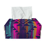 Native Tribal Aztec Pattern Print Rectangle Tissue Box Cover