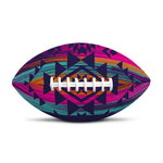 Native Tribal Aztec Pattern Print Rugby Ball