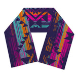 Native Tribal Aztec Pattern Print Scarf