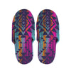 Native Tribal Aztec Pattern Print Slippers