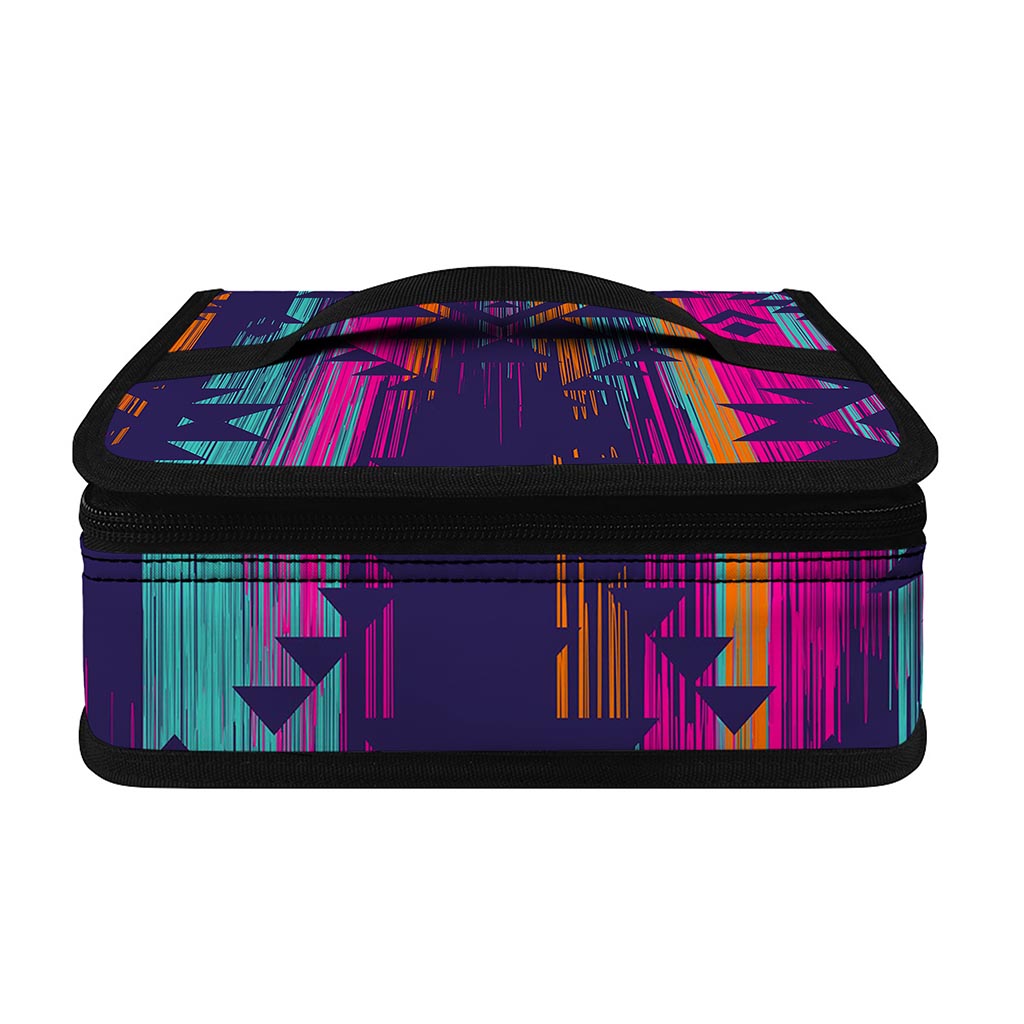 Native Tribal Aztec Pattern Print Small Lunch Bag