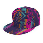 Native Tribal Aztec Pattern Print Snapback Cap