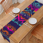 Native Tribal Aztec Pattern Print Table Runner