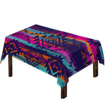 Native Tribal Aztec Pattern Print Tablecloth