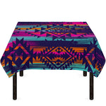 Native Tribal Aztec Pattern Print Tablecloth