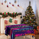 Native Tribal Aztec Pattern Print Tablecloth