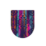 Native Tribal Aztec Pattern Print Toilet Lid Cover