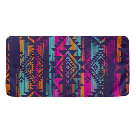 Native Tribal Aztec Pattern Print Towel