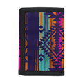 Native Tribal Aztec Pattern Print Trifold Wallet
