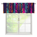Native Tribal Aztec Pattern Print Window Valance