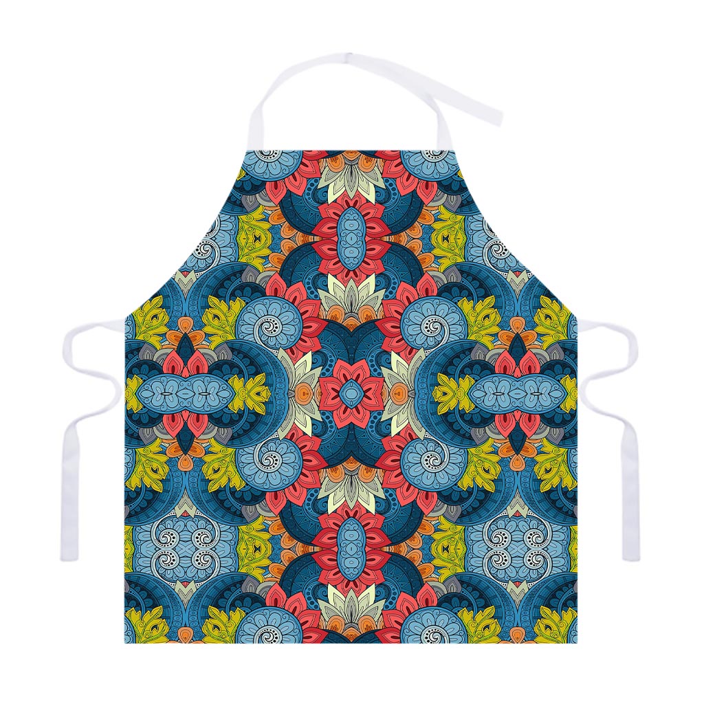Native Tribal Bohemian Pattern Print Adjustable Apron