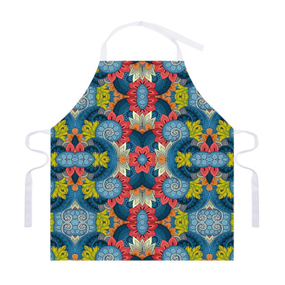 Native Tribal Bohemian Pattern Print Adjustable Apron