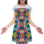 Native Tribal Bohemian Pattern Print Adjustable Apron