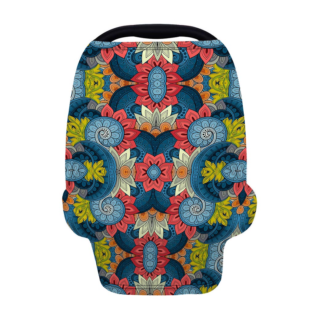 Native Tribal Bohemian Pattern Print Baby Seat Cover